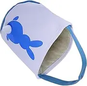 KITANDOVE Easter Basket Favor Bag Party Party Bag Fillers Bunny Fabric Polyester Blue