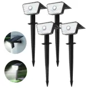 Solar Lights Outdoor Waterproof IP 67 Motion Sensor Outdoor Lights Solar Land...