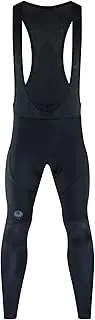 [voofly] Cycling Bib Pants for Men Gel Padded Compression Bike Riding Leggings Stretch Bicycle Tights