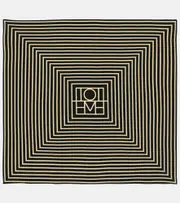 [Toteme] Toteme Logo silk scarf One Size black