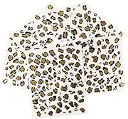 TOPPERFUN 6 Sheets Leopard Pattern Transfer Films Delicate Stickers for DIY Body Decor Fashionable Rub Transfers for Parties Gym and Halloween Costumes