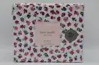 kate spade FULL SHEET SET 100% cotton percale roses floral cottagecore pink