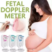 Probe Pregnancy Baby Fetu Heart Beat Rate Fetal Meter LCD Doppler Monitor FHR