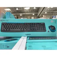 在飛比找蝦皮購物優惠-LOGITECH 羅技無線鍵盤滑鼠組 MK275防濺灑鍵盤-