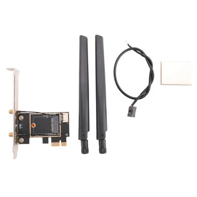 NGFF M2 Card to PCI-E Pcie Desktop Bluetooth Converter Adapter with 2 AC1598