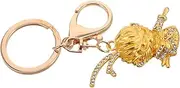 [DEARMAMY] Monkey Hanging Keychain Monkey Keyring Metal Craft Charm Monkey Keychain Decor Decorative Key Ring Car Keychain Monkey Keychain Monkey Keychain Pendant
