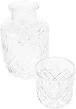 1 Set Embossed Cocktail Glass Cups Creative Water Cup Glass Tumbler for Bar
