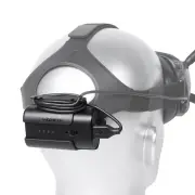 Sunnylife Headband Battery Storage Case Back Clip Holder for DJI FPV Goggles V2 Flying Glasses Power Supply Cable Access