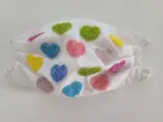 Face Mask[ Multi Hearts ]