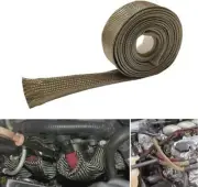 Heat Shield Sleeve 1" IDX10' Fuel Line Hose Spark Plug Wire Cover Protector Boot