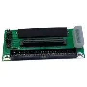 Adapter Card Converter Card Board Scsi Sca 80Pin to 68Pin to 50Pin Ide Hard4727