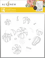 Altenew Pumpkin Patch Simple Coloring Stencil Set (6 in 1)