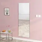 4 Pack Self Adhesive Wall Mirror Tiles Acrylic Acrylic Mirror Wall Stickers