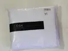 CGK Linens Twin Flat Sheet, Fitted Sheet, 2 Pillowcases White NEW