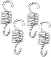 KITANDOVE 4pcs Chair Spring Porch Spring Sandbag Fixing Spring Kit Hammock Spring Rings Hammock Spring Kit Porch Swing Springs Swing Chair Hanging Rings Swing Spring Spring