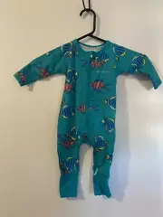 bonds zip wondersuit Fish Sz 000 Bnwt K29
