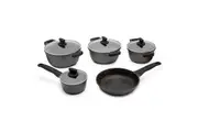 Westinghouse 5pc Non-Stick Cookware Pot & Pan Set w Lid for Induction Gas Top