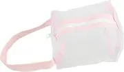 [MOBUTOFU] Travel Beauty Organizer Mesh Cosmetic Bag Makeup Toiletry Storage Portable Pouch