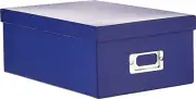 Photo Storage Box, Bright Blue