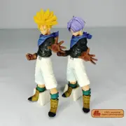 Anime Dragon Ball Z Super Saiyan Trunks Stretch out hand 2pcs Figure Toy Gift