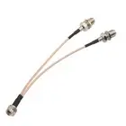 F-Type Splitter Cable Satellite 50ohm Male/Female TV Antenna Splitter Combiner