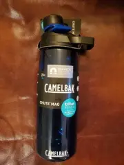 CamelBak Chute Mag BPA Free 25 oz Water Bottle Magnetic Quick Stow Cap, charcoal