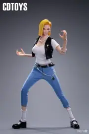 cdtoys cd027 B 1/6 Android 18 Jacket Pants Clothes 12‘’ Phicen Figure Accessory