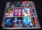 1995 FLEER MARVEL MASTERPIECES BASE SET OF 151 CARDS PLUS SUBSET CARDS MINT!