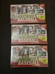 3 Boxes!!! 2020 Topps Archives Blaster Baseball. 57 Cards Per Box X 3 = 171!