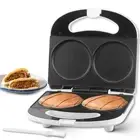 Double Mini Pancakes Maker Machine, Arepa Maker, Pancake Maker Griddle, Ideal...