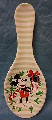 Disney Mickey Mouse Spoon Rest Christmas Presents Winter Holidays