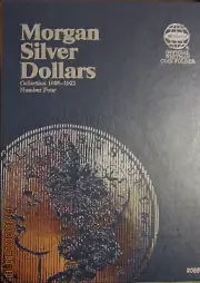 9085 Whitman FOLDER FOR Morgan Dollars 1898-1921