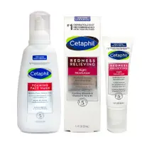 在飛比找PChome24h購物優惠-Cetaphil Redness 泛紅系列 2件組 加強舒敏