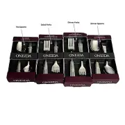 Oneida Jordan Stainless Silverware - 32pc - Utensils - Service for 8