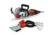 BAUMR-AG Wall Chaser and Vacuum Combo Concrete Dust Collector Chasing Machine
