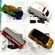 Tomica TOYOTA 2024 McDonald Happy Meal Toy Set of 4 GR COROLLA GOLD NEW