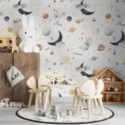 [Namly Design] Wall Paper - Adventure Space Theme