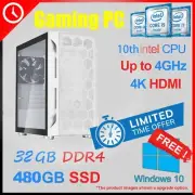 Intel Quad Core | 16GB | 2TB | Gaming Computer Win11 Office Desktop PC i3 i7 SS