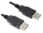 ASTROTEK USB 2.0 Extension Cable 30cm - Type A Male to Type A Female