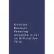 Director Because Freaking Awesome is not an Official Job Title.: Lined notebook