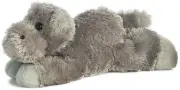 Aurora - Small Gray Mini Flopsie - 8" Howie - Adorable Stuffed Animal