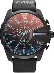 [Diesel] Men's Mega Chief Stainless Steel Chronograph Quartz Watch