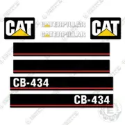 Fits Caterpillar CB 434 Decal Kit Asphalt Compactor Equipment Decals