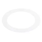 2.99" ID 4.53" OD Goof Rings for Recessed Light, White Goof Metal Trim Ring