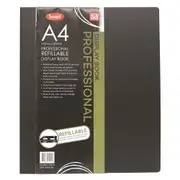 Jasart A4 Pro Refillable Display Book Xtra Wide Spine Art Protector 20 Pockets
