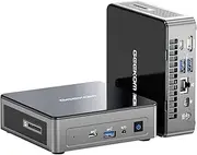 GEEKOM Air12 Mini PC, Ïntel Alder Lake N150 (up to 3.6GHz) 16GB DDR5, 512GB SSD PCIe, WiFi6, BT5.2, 8K Triple Display, Windows 11 Pro, Mini Compact Desktop Computer with SD Slot
