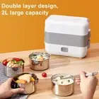 Large Capacity Quick Heating Electric Lunch Box Mini Rice Cooker Portable