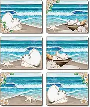 Cinnamon Paradise Placemats 6-Pieces Set, 34 x 26.5 cm