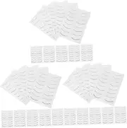 Minkissy 3sets False Eyelash Tattoo Stickers Lower Eyelash Shaping Makeup Sticker for Women Easy Application Natural Look 10sheets*3