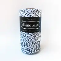 在飛比找蝦皮商城優惠-美國 Divine Twine 雙色棉線 / Black L